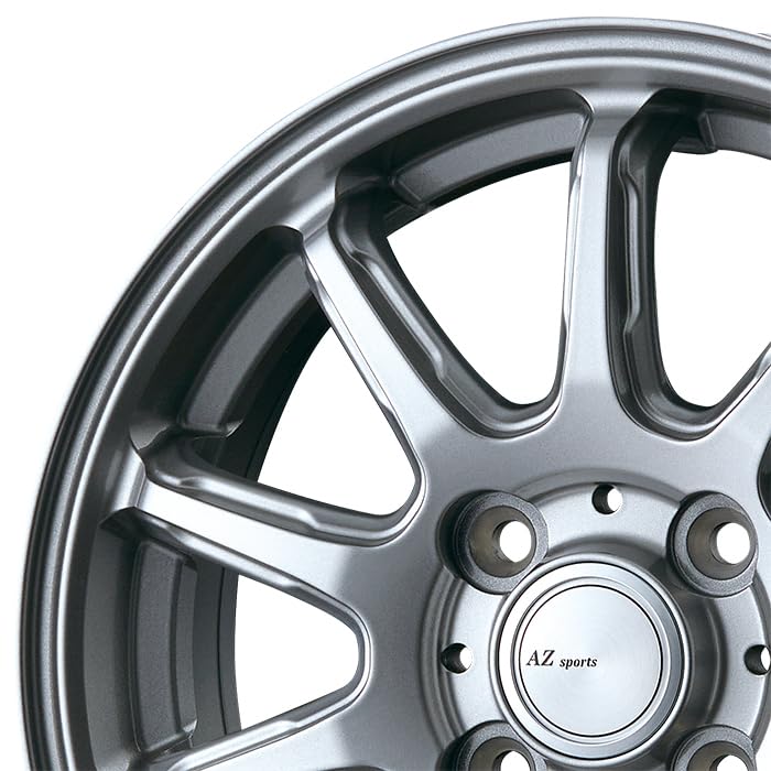 AZ SPORTS 14x4.5J +43 4H 100 4本 アルミホイール AZ SPORTS 14x4.5J +43 4H 100 4本 アルミホイール - メルカリ