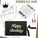 AmazingSpark Birthday Guest Book Set Memory Photo Guest Book Black Gold Decoration Birthday Gift for Men Women Wood Signature Photoprop Party Supply Sign Picture Album for Party Event(Universal)