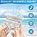 TNIIFXC Kalimba Thumb Piano 17 Keys Cute Bear Star Crystal Acrylic Finger Piano with Hard Case Study Instruction and Tune Hammer for Kids Adults Beginners Music Lovers Gifts