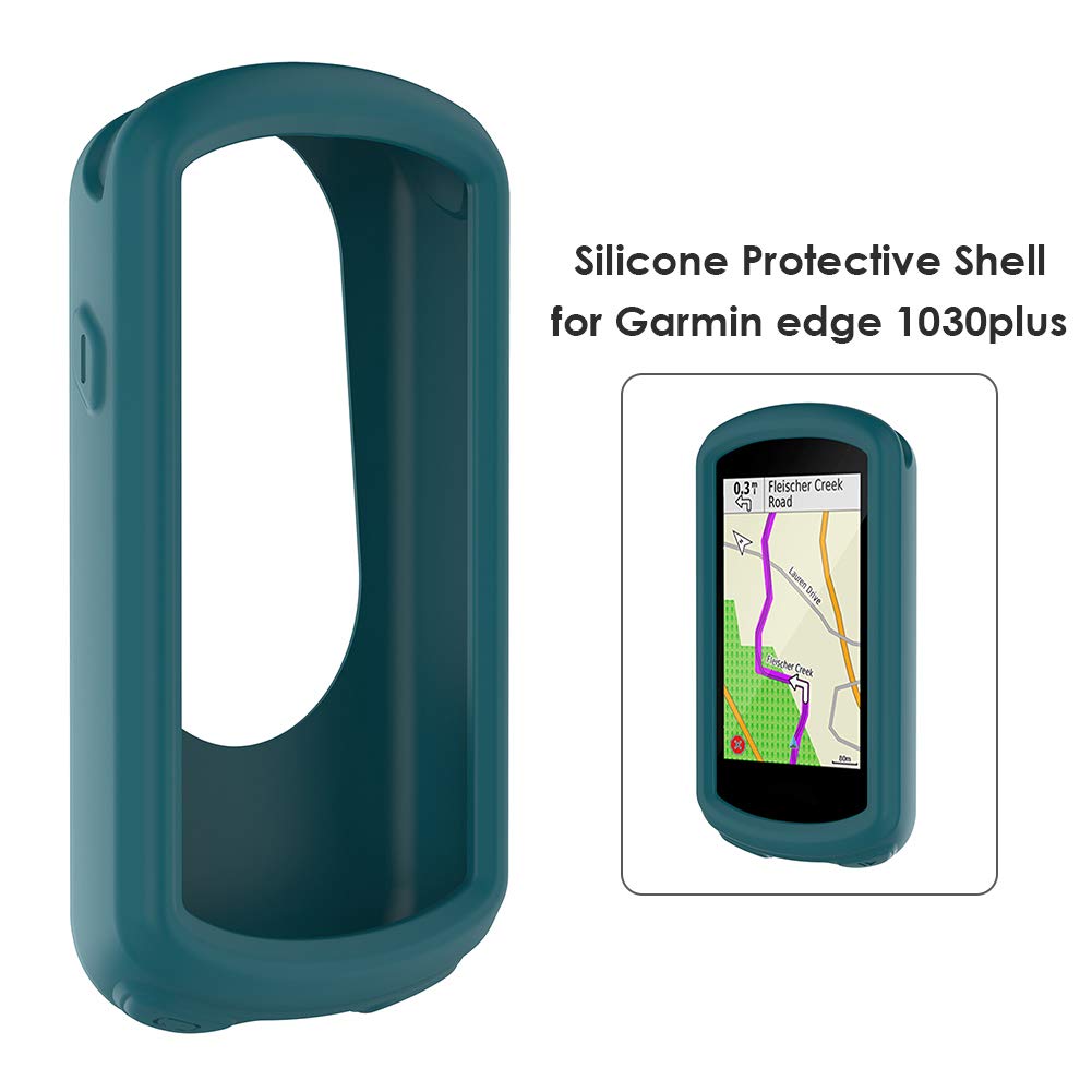 Custodia Protettiva In Silicone Per Garmin Edge 1030 E 1030 Plus - Antigraffio E Antiurto, Nero