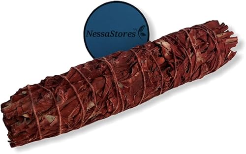 NESSASTORES - Paquete de incienso blanco de salvia + sangre de dragón de 7 pulgadas #JC-207 (3 piezas)