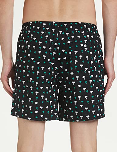 Image of Amazon Brand - Symbol Men 100% Cotton Boxer Shorts in Regular Fit (Pack of 3)