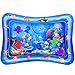 Wendergo Tummy Time tapis d'eau tapis de jeu gonflable jouets sensoriels pour bébé nourrissons et tout-petits 3 6 9 mois nouveau-né filles garçons