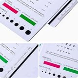 Nombreuses utilisations : parfait pour une utilisation dans les cliniques, les bureaux d'optométrie ou à la maison pour les auto-examens par les étudiants et les familles.