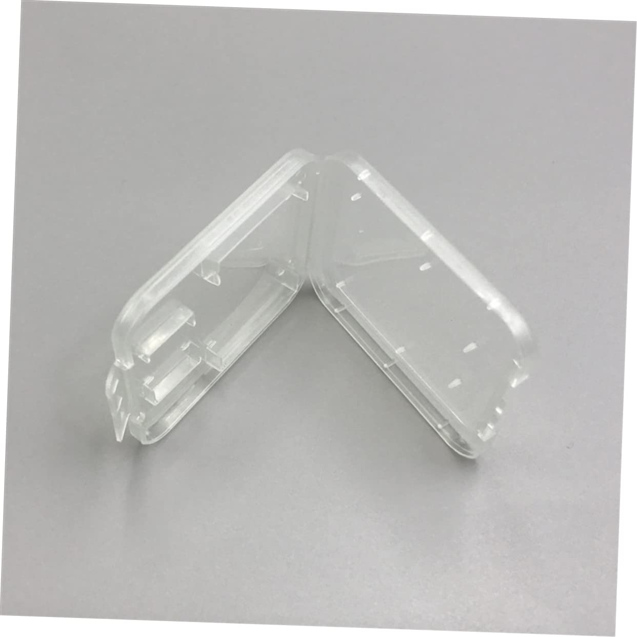 CAXUSD Memory Case for Cameras 20pcs Card Holder Case Card Storage Box Memory Holder Pp Plastic Easy Access Organize