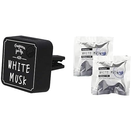 Amazon ノルコーポレーション John S Blend 車用芳香剤 クリップオン エアーフレッシュナー Oa Jon 33 1 ホワイトムスク の香り John S Blend 車用芳香剤 詰め替え用 タブレット Oa Jon 34 1 ホワイトムスク の香り セット買い 車 バイク 車 バイク