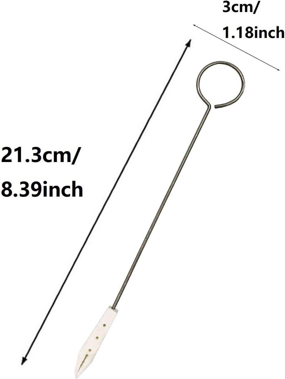 4Pcs Piano Treble Mute Stick Fork Tools Rubber Head Piano Tuning Mute Fork Mediant and Alt Mute Tuning Repairing Tool, Metal Shaft