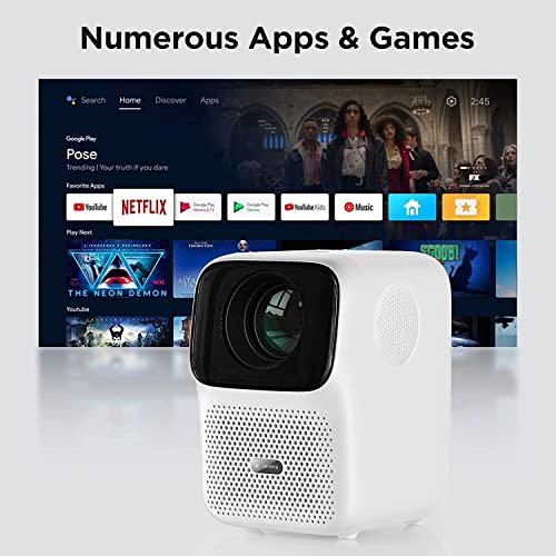 Xiaomi Wanbo Projector T4 Full HD 1080p with Android System White EU – Image 4