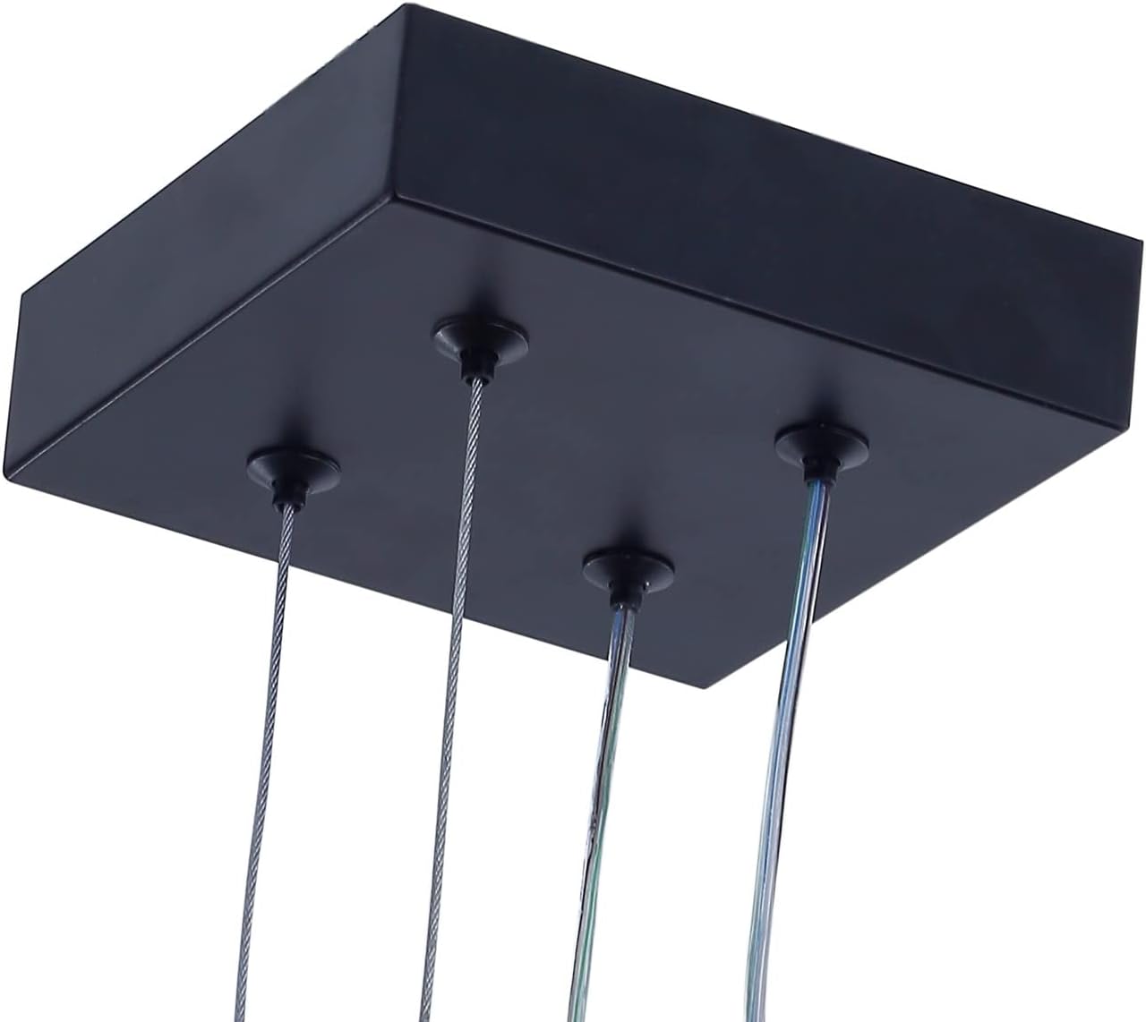 Aiwen LED Pendant Lights Fixtures Adjustable Hanging Light Modern Gold Aluminum Dimmable Chandelier Ceiling Lighting for Dining Room Living Room Kitchen Island Flush Mount Light 6000K…