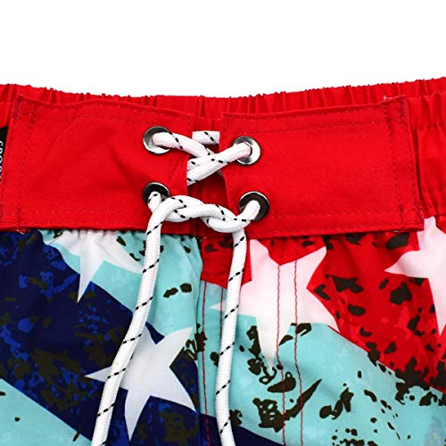 Men's Quick Dry Swim Trunks Beach Shorts with Mesh Lining3