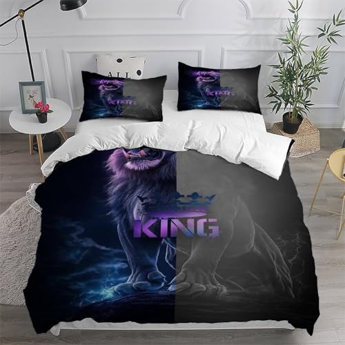 Housse de couette jet de chasse 135x200 en microfibre douce