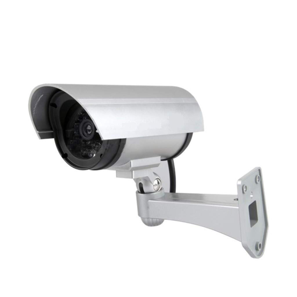 10 x Überwachungskamera Attrappe Dummy CCTV Außenbeleuchtung Kunst 30 LED Infrarot Sensor IR LED Blinklicht realistisch 10 Stück
