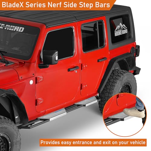 Estribos Rock Slider para Jeep Wrangler JL 2018-2026 miniatura 2