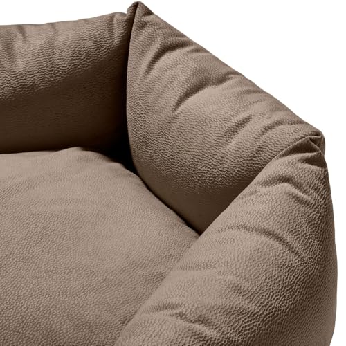 Orthopädisches/Ergonomisches Hundesofa Merida 6-eckig Farbe anthrazit, Größe XL