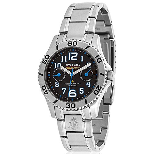 TIME FORCE TF-4131B01M Reloj para Chico, Multifunción,...