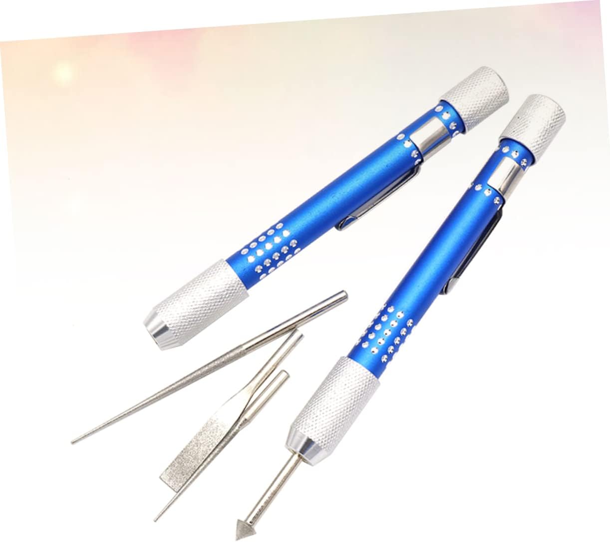 HOODANCOS Jewelry Making Set Diamond Coated Long Short Needle Umbrella Reamer for Ring Bracelet Making