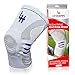 Lifehapps Active Relief Knee Brace Gel Knee Support and Compression Sleeve with Side Stabilizers for Arthritis Joint Pain, Meniscus Tears, ACL,MCL Injuries, Exercise,Running and Gym (Large,Gray)