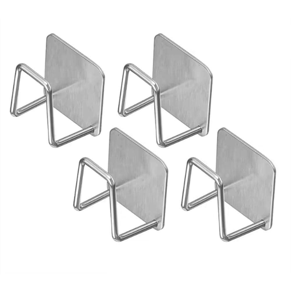 CTRLZS Wall Mounted Portable Hidden Kitchen Rack Non-Porous Under the Cabinet Modern Cutting Board Storage Rack