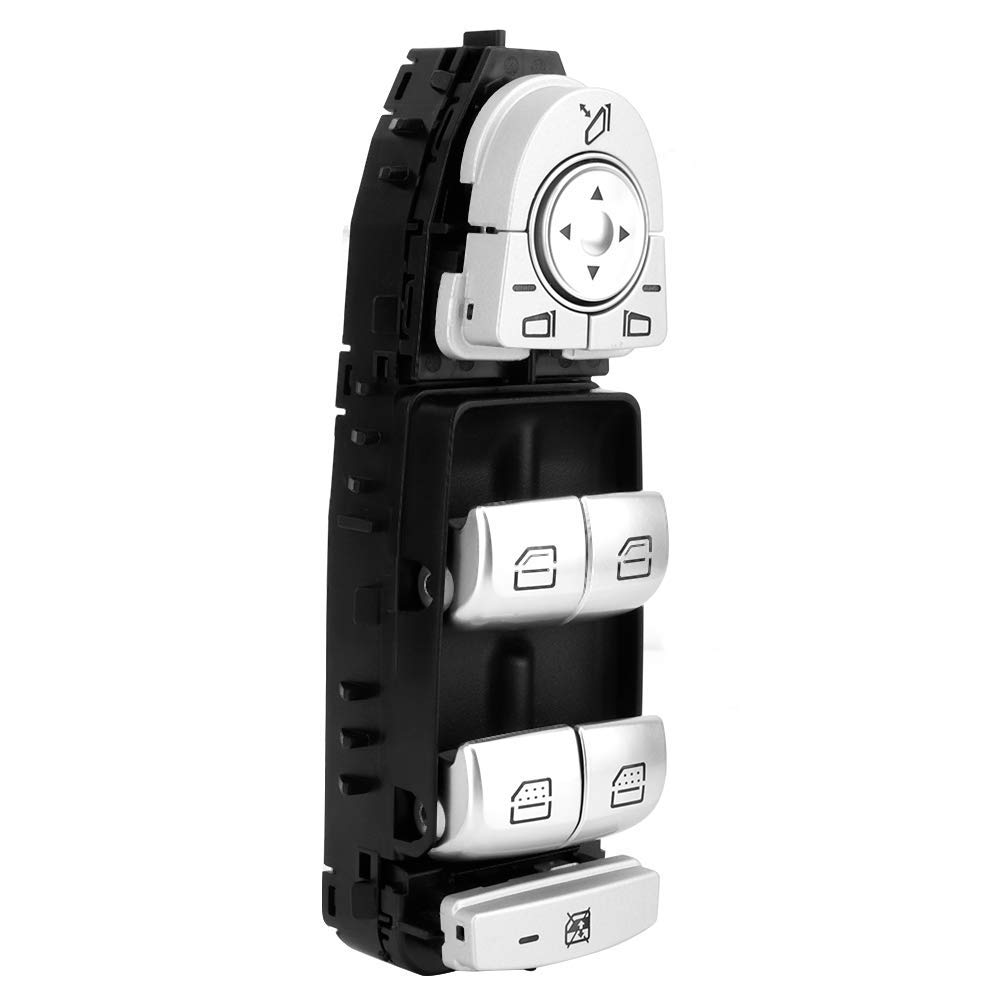 Interrupteur Lève-Vitre Électrique Pour Mercedes Classe C, GLC, EQC - Compatible W205, S205, X253, C253, N293 - Réf. A2059056811 - 4