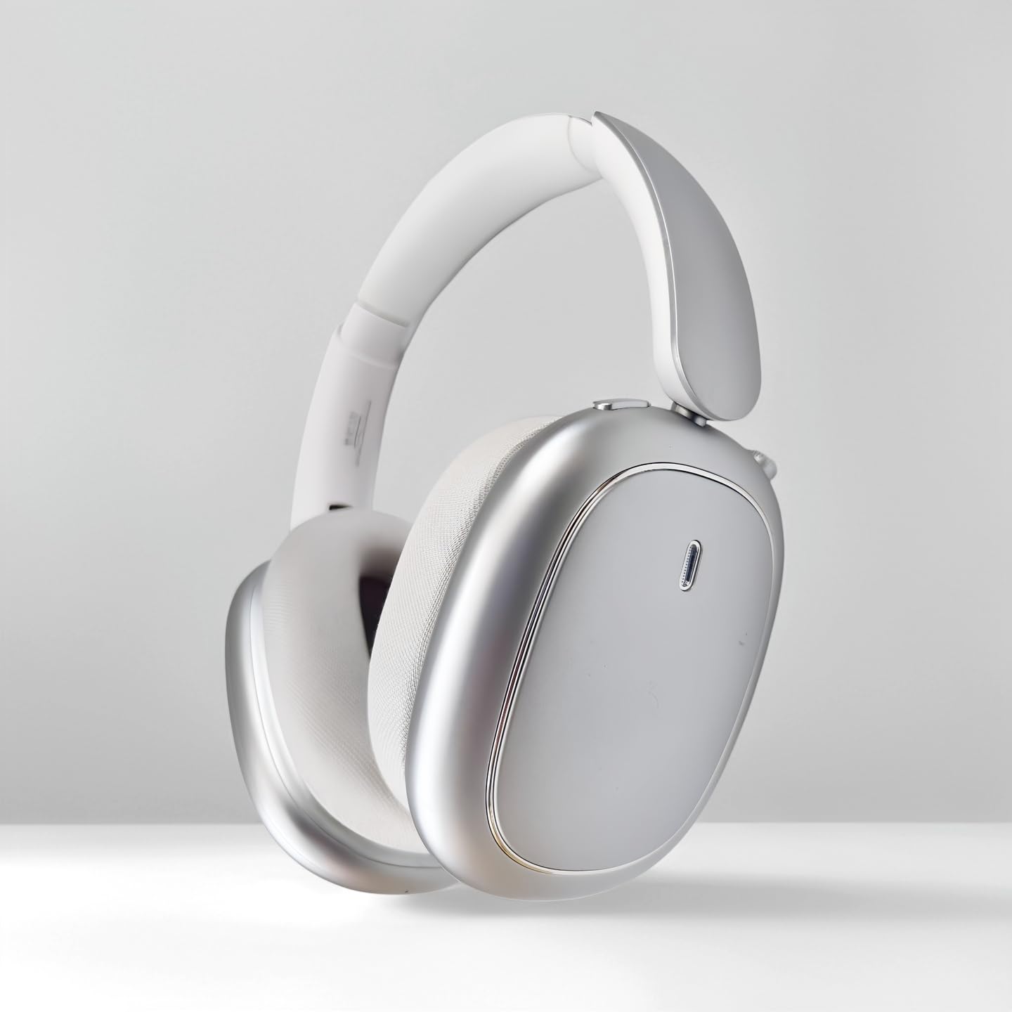 NEXT DESTINATION ND905-ANC Cuffie Wireless Senza fili Bluetooth 5.4 con Cancellazione Attiva del Rumore 40H Bassi Potenti Auricolari Caschi con Microfoni Cuscinetti Magnetici Conne Doppia