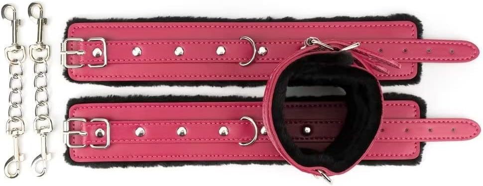 調節可能なパッド入りアンクルリストカフ ネオプレンパッド入りストラップ Dリング 臀筋キックバック リストカフ アンクルバングル リ