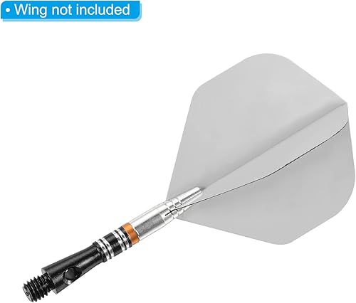 Miniatura 9 de PATIKIL Eje de dardo, rosca, tallos de dardos de aluminio para punta de acero