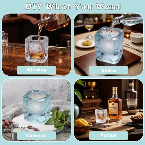 Molde para Vasos de Hielo de Silicona 9 Cavidades miniatura 5