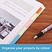 Refill Paper, 6 Ring Loose Leaf Lined Paper, 90 Pages A5 Planner Inserts with Binder Dividers for Budget Planner Journals Notebook Painting Personal Organiser-Line Pages
