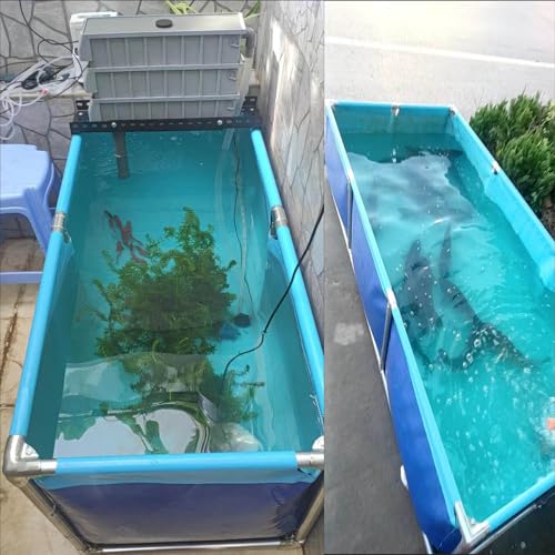 Estanque para peces koi Lar fabricado en lona resistente 7