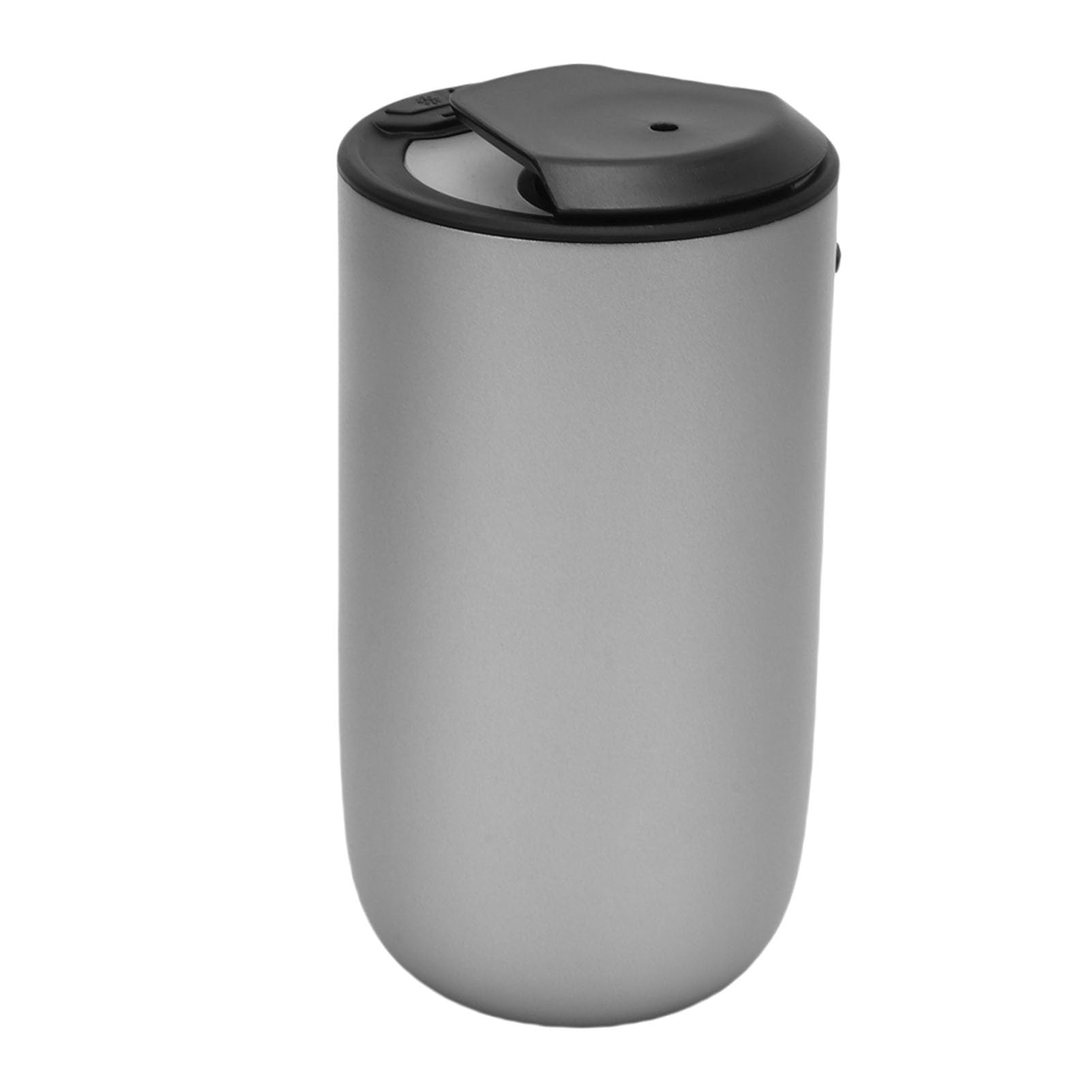 Denash Difusor de Aceites Esenciales sin Agua, Difusor de Aromaterapia Portátil a Prueba de Fugas de Aleación de Aluminio, de bajo Ruido para el Hogar y el Coche 15ml (Ti Plata)