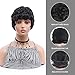 Sheila Beauty Short Curly Wigs for Black Women Pixie Cut Wig Short Sexy Curly Synthetic Hair Full Wig Natural Women'S Party Wigs Cosplay