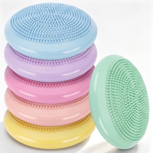 Image of Amylove Wiggle Seat Inflated Wobble Cushion for Sensory Kid | 13 Inch Balance Disc Kids Flexible Seating Exercise Sensory Pad Chair Cushion for Classroom Office School