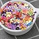 Carykon 3200 Stück 10 mm fünfblättrige Blumen-Glitzer in 18 Farben, gemischte Verpackung, Blumen-Glitzer, Basteln