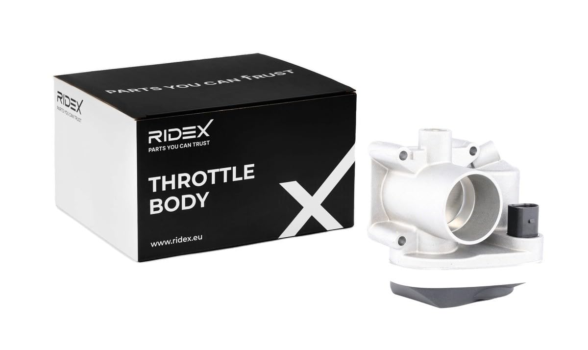 RIDEX 158T0003 Drosselklappenstutzen elektronisch Drosselklappe ohne Dichtung ohne Anschlussrohr Steuergerät/Software muss angelernt/upgedatet werden Kompatibel mit VW Golf IV Schrägheck 1J1 036133062