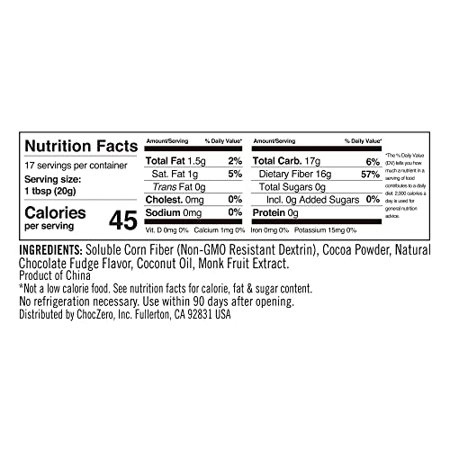 Honest Syrup, Chocolate Sauce. Sugar Free, Low Carb, No Preservatives. Thick And Rich. Sugar Alcohol Free, Gluten Free, Real Cocoa Liquor. 2 Bottles(2X12Oz) #TOP6
