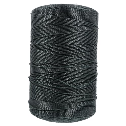 Tofficu Braided Nylon Twine String Fishing Net Repair Rope Multi-use Fishing Line 18-strand Strong Sturdy Rope for Netting and Shrimp Cage Fixing