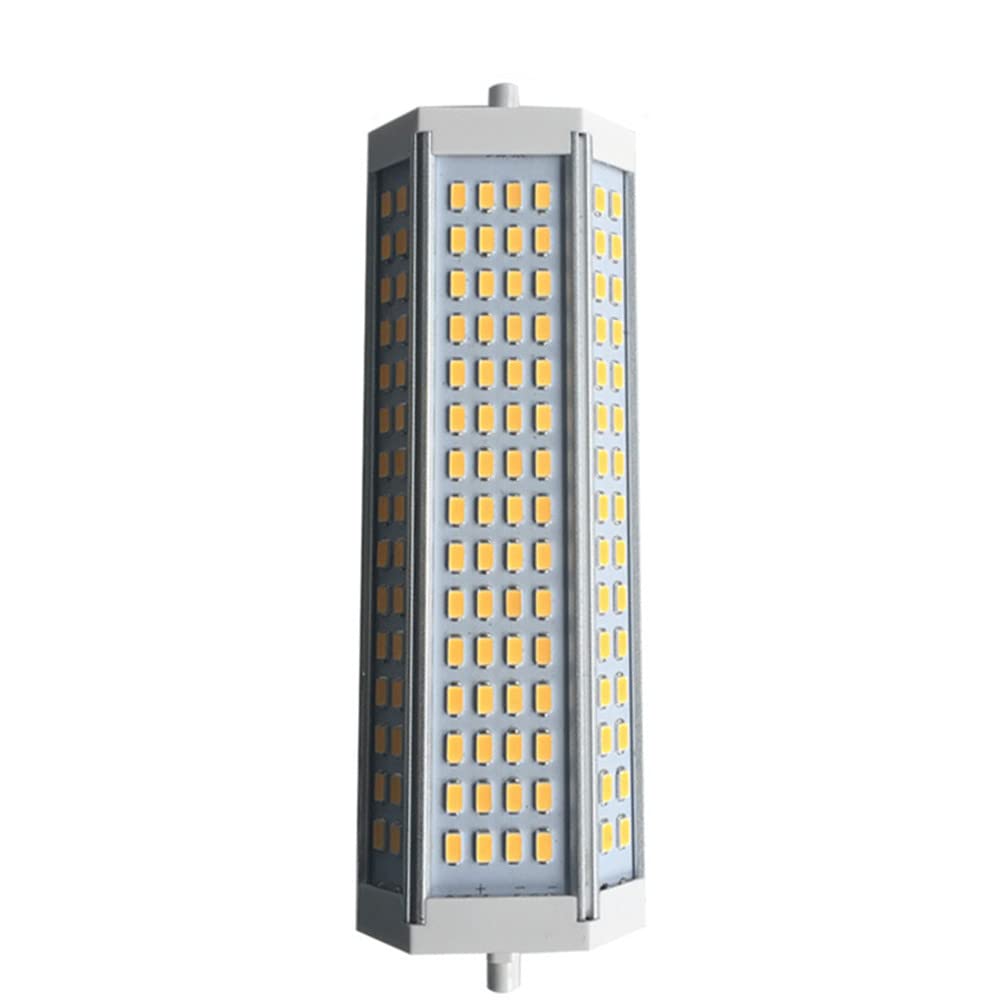 Bombilla LED de 50 W, R7S, luz cálida Regulable, 189 mm, LED Tipo maíz de Alto Brillo, SMD 5630, reemplaza Bombillas halógenas de 500 W, Foco de luz, Bombilla R7S de dobl