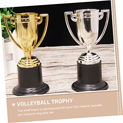 NUOBESTY 5 Peças Troféu Troféu De Plástico Copos E Troféus Troféu Prêmio Espólio Delicado Estudante