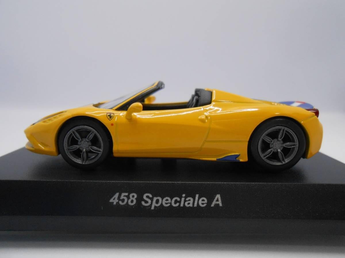 Amazon.co.jp: 1/64 Kyosho Ferrari Ferrari 458 Speciale A Yellow
