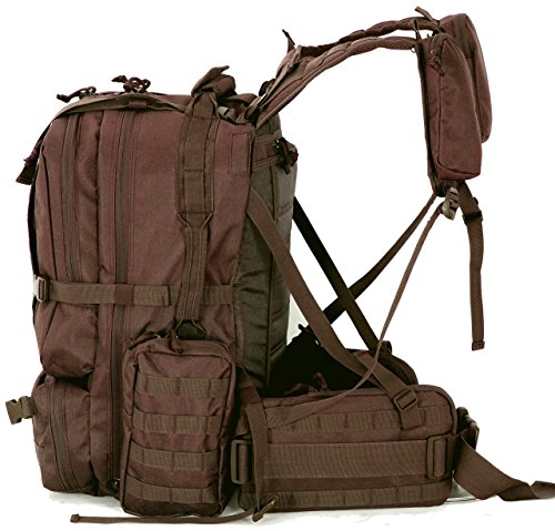 Mochila grande Explorer 22 pulgadas con bolsillos desmontables miniatura 4