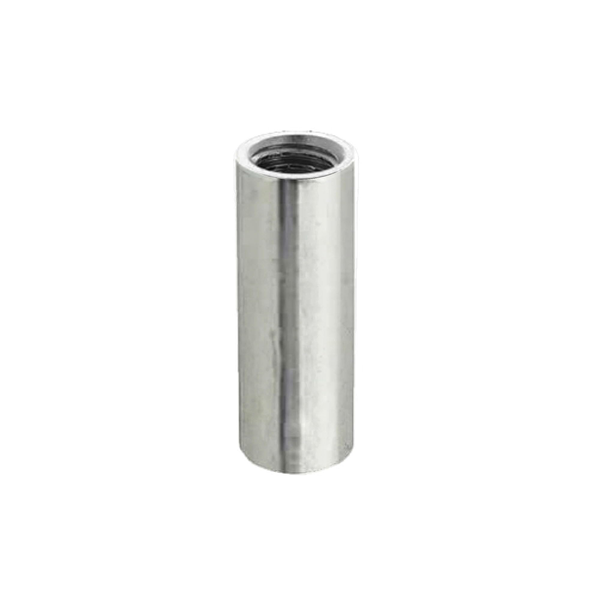 Manchon cylindrique M10 x 30 mm en acier zingué blanc pour tige filetée x4