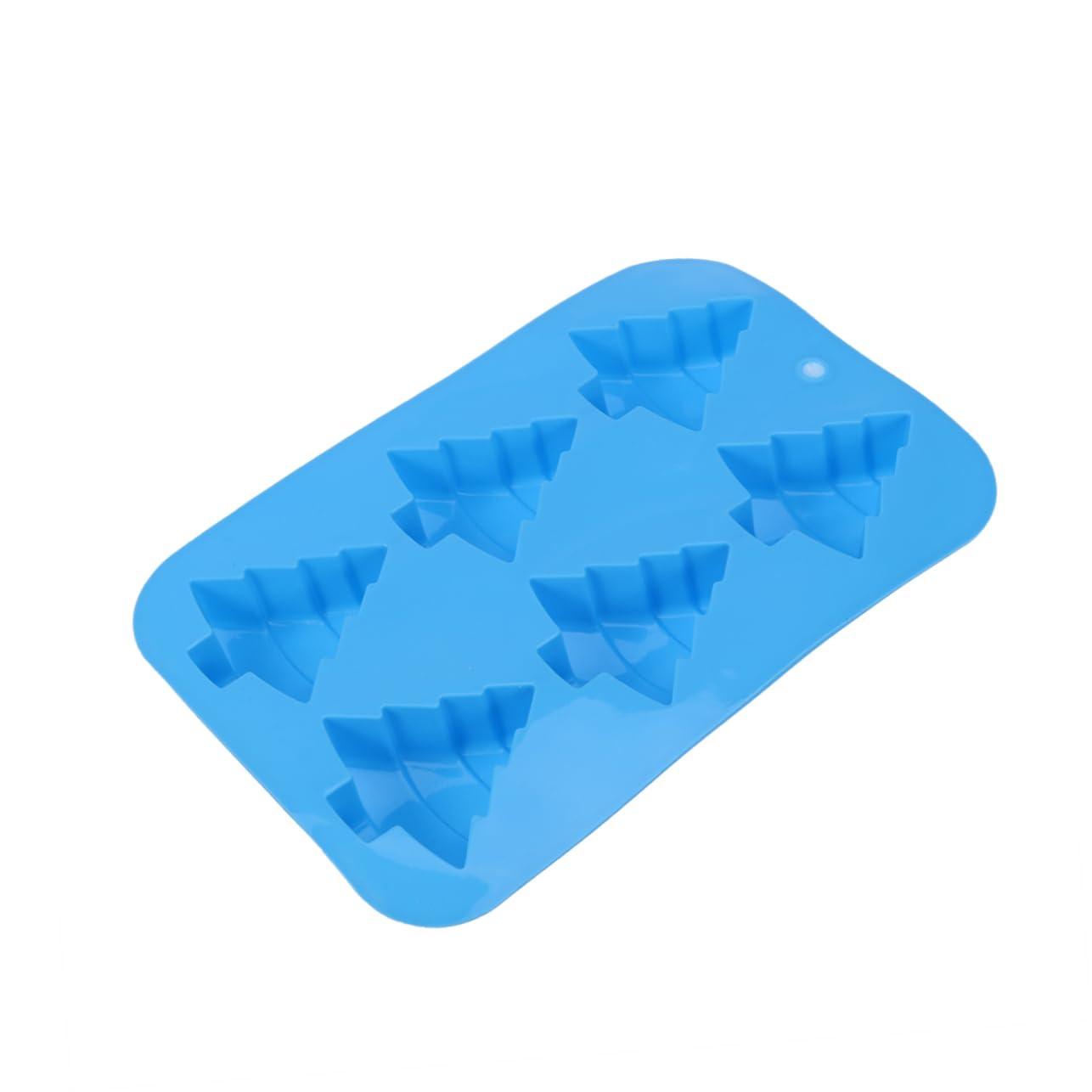MAGICLULU 3pezzi Stampo Silicone Per Dolci Forma Di Albero Di Natale Cavità Antiaderenti Adatto Per Cioccolatini Gelatine Biscotti e Fondente Silicone Alimentare Facile Da Pulire Blu