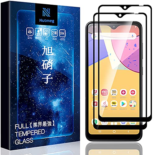 �y2���Z�b�g�zGalaxy A23 5G/A22 5G/A21/A20 �p�� �K���X�t�B���� Galaxy A23 5G SCG18 �p�� �t�B���� �ϏՌ�/�ϋv�� SC-56B SC-42A SC-02M SCV46 �p�� �ی�t�B���� nutmeg �u