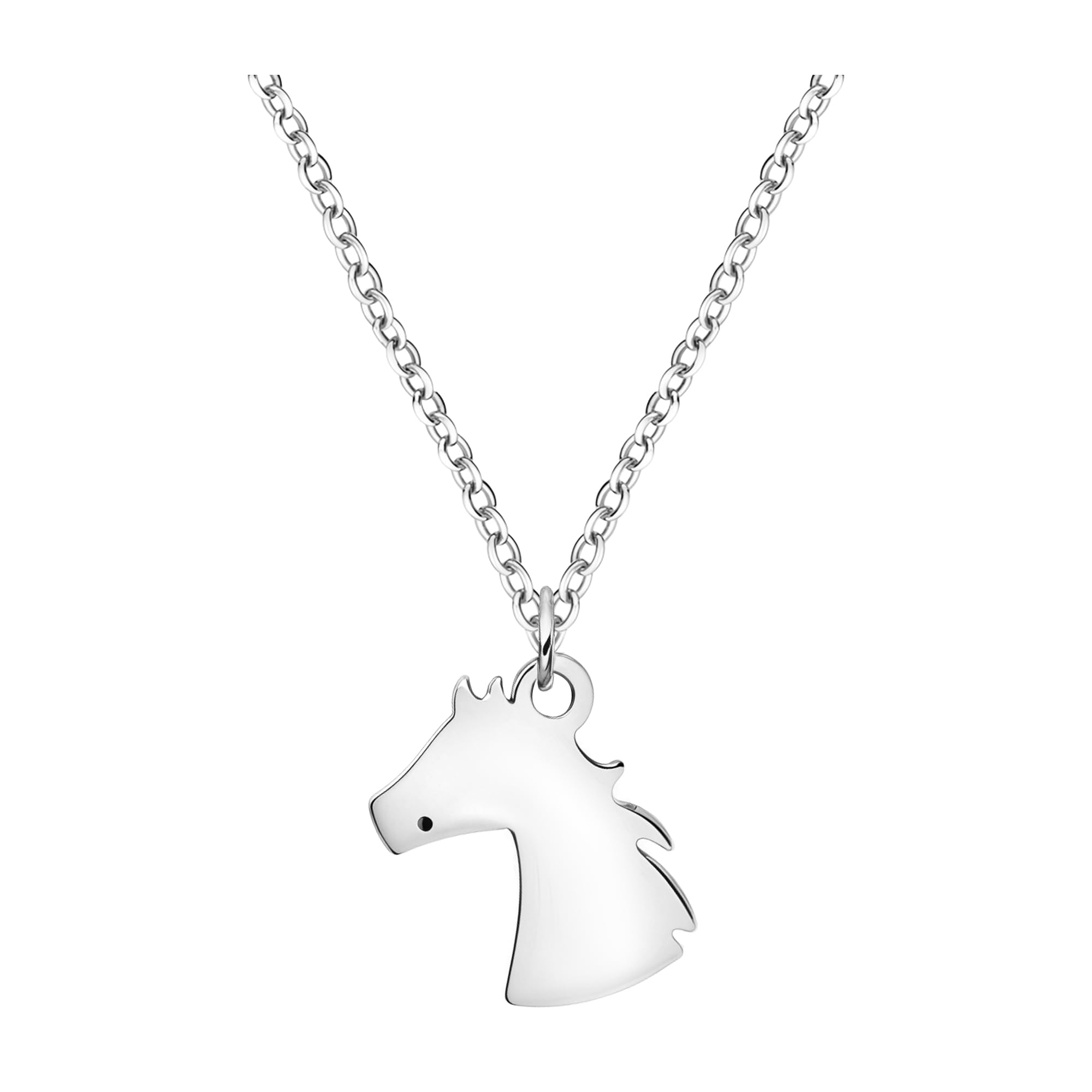 Sofia Milani Collana Donna In Argento 925 Con Ciondolo Farfalla - Placcato Rodio, Lunghezza Regolabile 43-46cm
