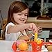 CatchStar Fast Food Toy Set Variety Pretend Fast Food Set Realistic Play Hamburger Playset Plastic Burger Play Food Toy Gift for Kids Girl Boy Toddler Children Baby Kitchen Educational Gift 41 Piece
