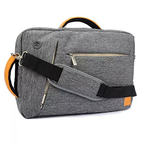 Vangoddy Grey Universal Hybrid Backpack, Briefcase, Messenger, Tote, 4 In 1 Multifunction Laptop, Tablet Carrying Bag (15.6) #TOP4