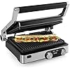 Princess Contactgrill 117310 – Digital Grill Master Pro – 2 regelbare thermostaten – Digitaal bedieningspaneel, zwart
