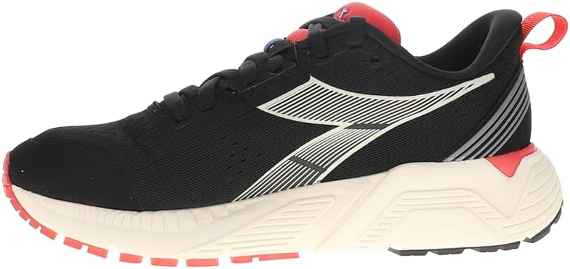 Diadora Womens Mythos Blushield Vigore 2 Running Sneakers Shoes - Black, Pink - Size 8 M