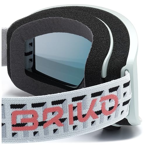 Masque Briko Homer Goggles Mixte avec écran cylindrique haute précision
