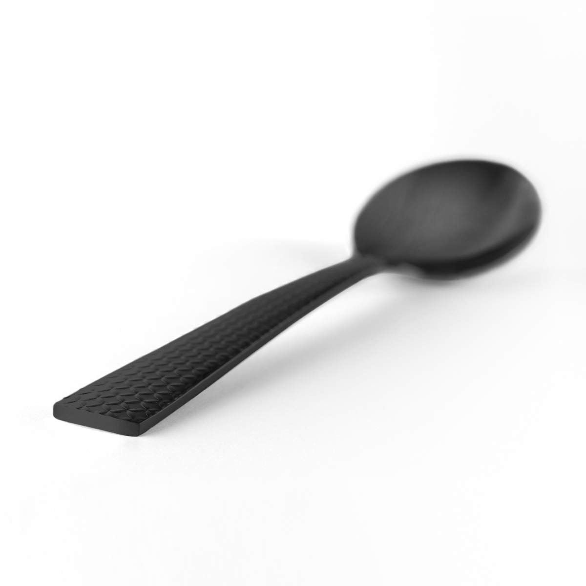 Comas Besteckset Hidraulic Black 24-tlg., Tafelbesteck, Edelstahl, PVD-Beschichtung, Spiegelfinish, Schwarz, 7211